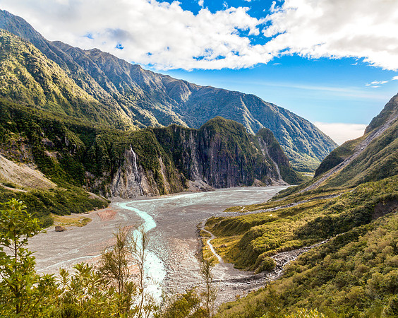 Fox Glacier Canyon