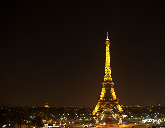 Eiffel at night copy