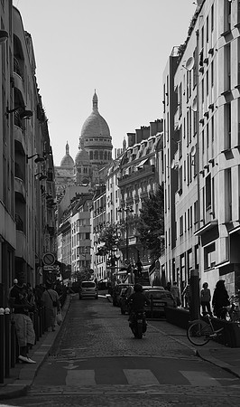 In the shadow of Montmarte