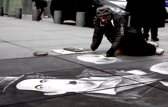 Street Artist in Paris