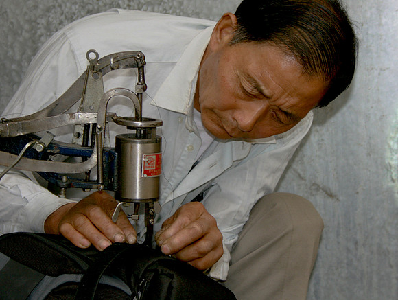 Chinese street cobbler