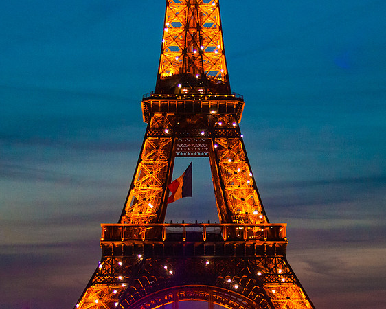 Eifel with French Flag