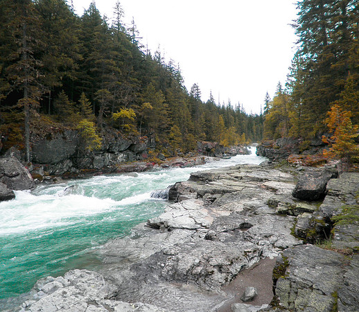 Glacier waters