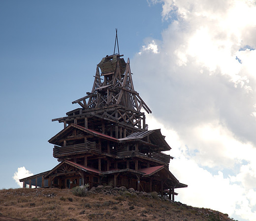 Old Fashioned Mining Structure