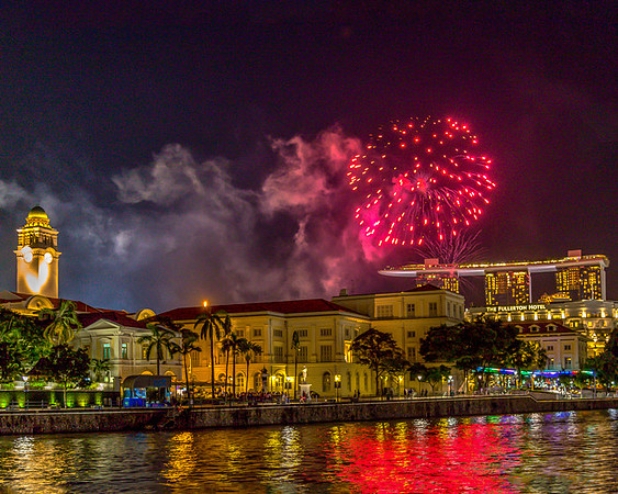Fireworks over the Sands